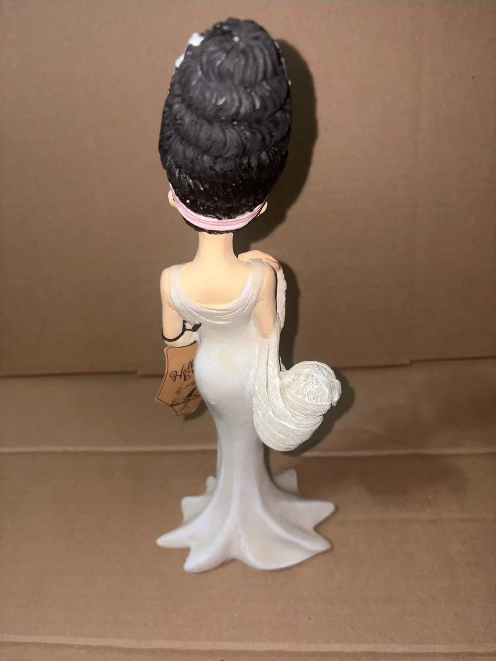 BRIDE OF FRANKENSTEIN WITH HER DOG HALLOWEEN DECOR
